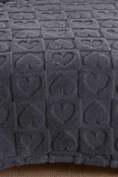 Noctiluca Amora Heart Pattern Wellsoft Single Blanket 180X230 + Pillowcase Soft Bedspread