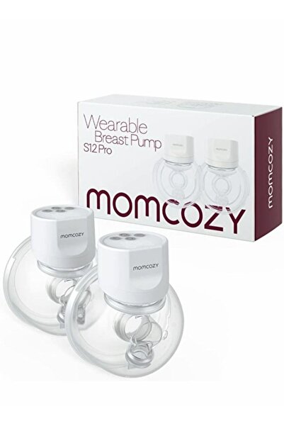 Momcozy مضخة الثدي الكهربائية المحمولة S12 Pro المزدوجة مع شاشة ذكية، 3 أوضاع و9 مستويات