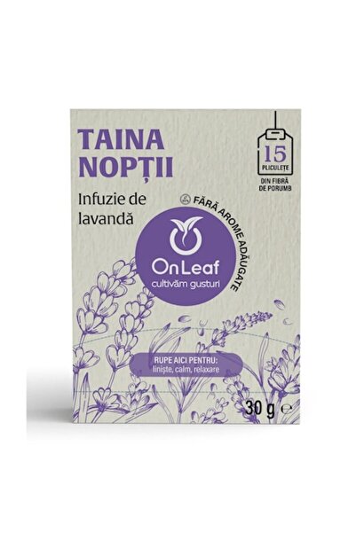 On Leaf Lavender Tea, OnLeaf, 15 tea bags, 30g