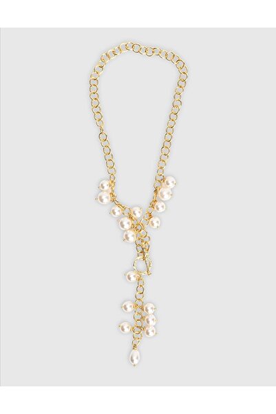 İLVİ Denire White Women's Necklace
