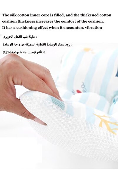 Generic Baby Stroller Cushion Seat Pad Stroller Seat Liner 3D Mesh Pram Pushchair Seat Liners Universal