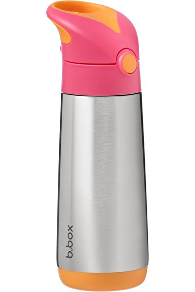 b.box Insulated Water and Drink Bottle for Kids, Insulated Double Wall Stainless Steel, Keeps Drinks