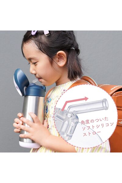 b.box 16.9 oz Insulated Drink Bottle (Emerald Forest, 500 ml)