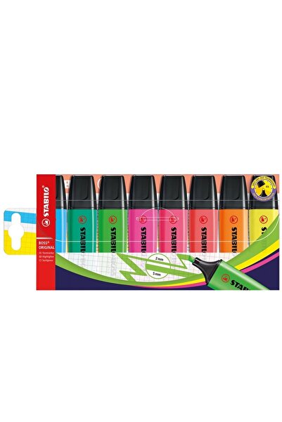 Stabilo Textmarker Boss Original 8 culori/set