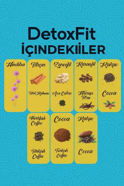 HEKİM EFENDİ Detox Fit Kahve Net: 150 GR