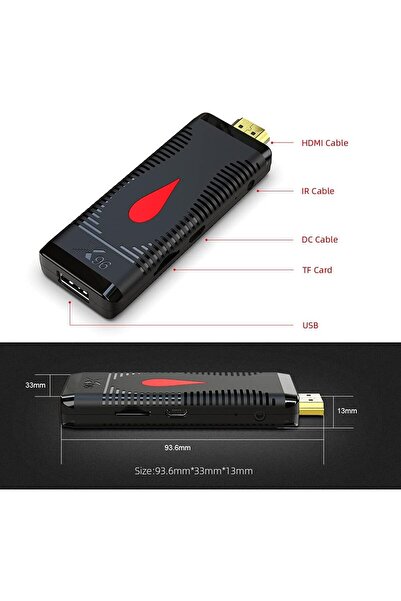 X96 A smart, high-performance media streaming device, the TV Stick transforms your regular TV into a smart TV running Android 10.