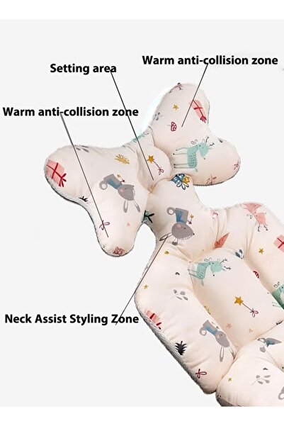 Generic Baby Stroller Cushion Seat Pad Stroller Seat Liner 3D Mesh Pram Pushchair Seat Liners Universal