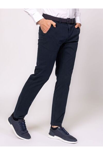 Heavy Tools Men's canvas pants FIGURE NAVY 32