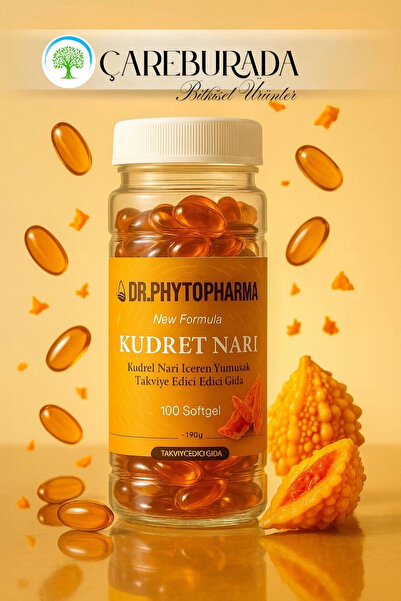 Çare Burada Kudret Narı Kapsül 100Softjel 1150Mg