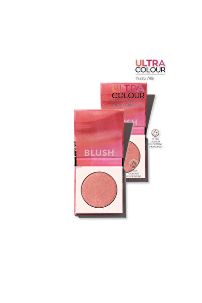 AVON Ultra Colour Sıkıştırılmış Pudra Allık - Petal Pink İkili Set