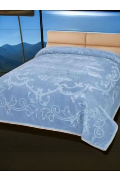 Ropi Plain embossed double blanket, 6.5 kg net weight