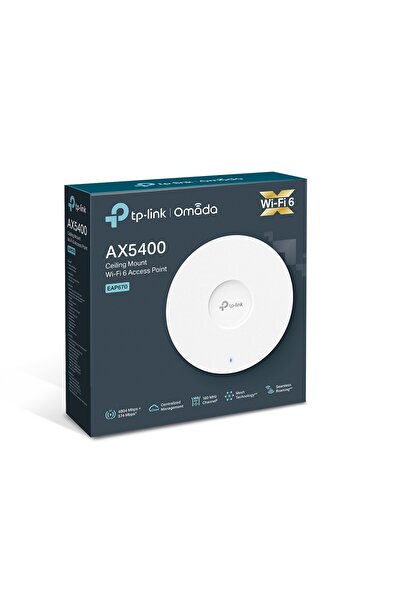 TP-LINK EAP670 AX5400 Ceiling Mount WiFi 6 Access Point | PoE+ Powered