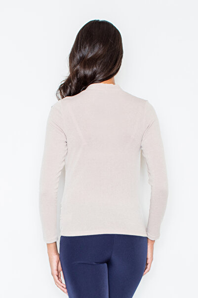 Figl Women's envelope sweater - beige M247 size XL