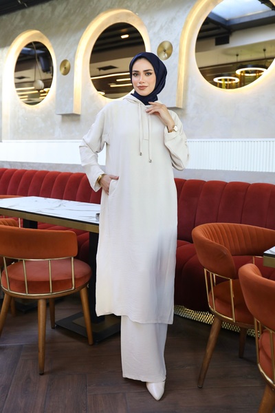 BURİSLA Hooded Sports Double Set