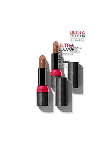 AVON Ultra Pırıltılı Ruj - Bronze Glow İkili Set