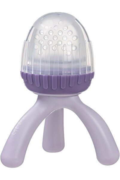 b.box Silicone Fresh Food Feeder, Tripod Design, Cap Included, 4m+