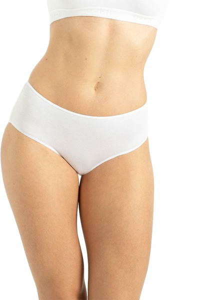 HRN Textile 3 Pack Bamboo High Waist Women's Slip Panties (Q-En 904)