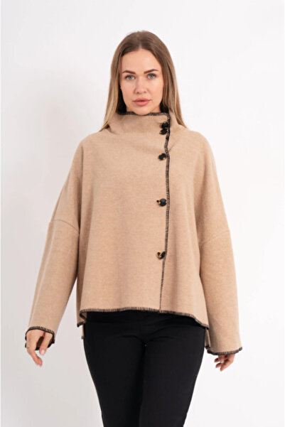 ALCİNOUS Buttoned Casual Seasonal Cardigan
