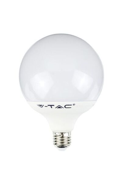V-TAC Bec LED G95 Alb Rece E27 10w 6000k