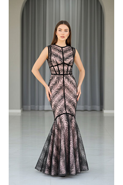 Eight Fashion Women's Stylish Shiny Evening Dress