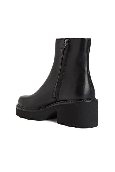 George Hogg Siyah Kadın Deri Bot