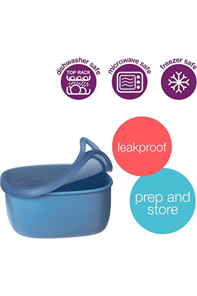 b.box Lunch Tub, Storage for Bento Box & Lunch Box (Ocean)