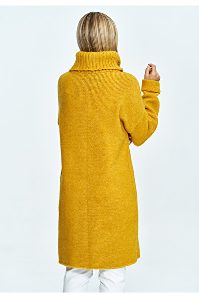 Figl Women's oversized asymmetrical sweater - Mint M891 One size fits all