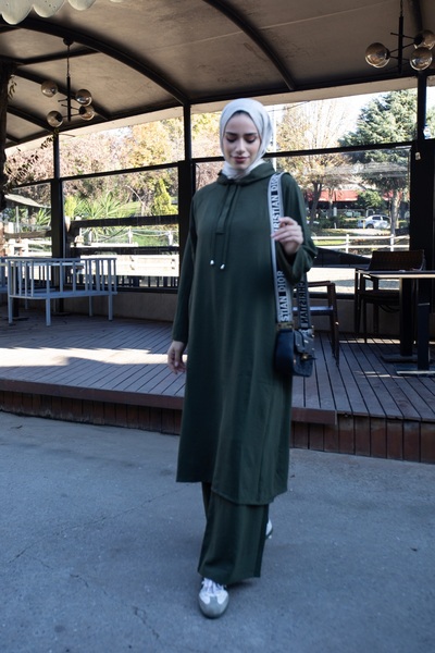 BURİSLA Hooded Sports Double Set