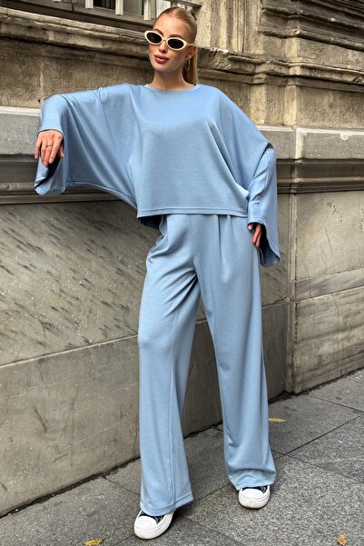 VAGGON Oversized Double Set with Wide Sleeve Detail