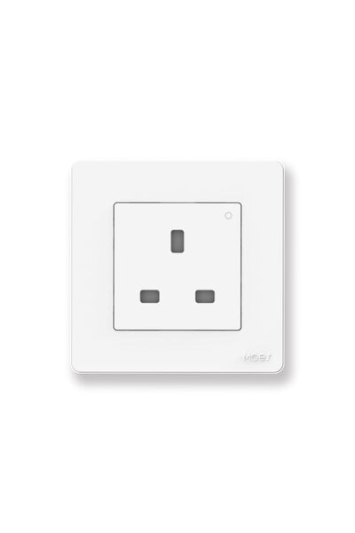 MOES ZigBee Smart Plug (UK) - Tuya Smart Socket, Alexa/Google Home, Energy Monitoring - White