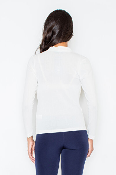 Figl Women's envelope sweater - Ecru M247 size XL