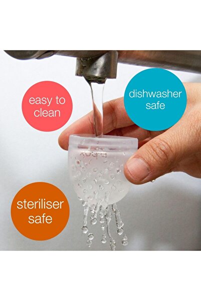 b.box Silicone Fresh Food Feeder, Tripod Design, Lullaby Blue