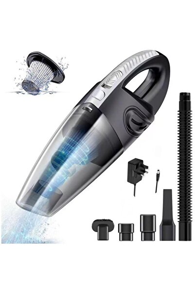 Generic Handheld Vacuum Cleaner, 3.2KPa Strong Cyclone Suction, Home Handheld Vacuum Wet Dry Dual Use