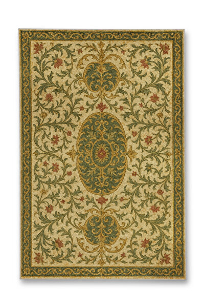 Rugs Modern Halı MOSSO Παραδοσιακό Μοτίβο με Θέμα, Υφαντό Χαλί με Βίντατζ Δια...