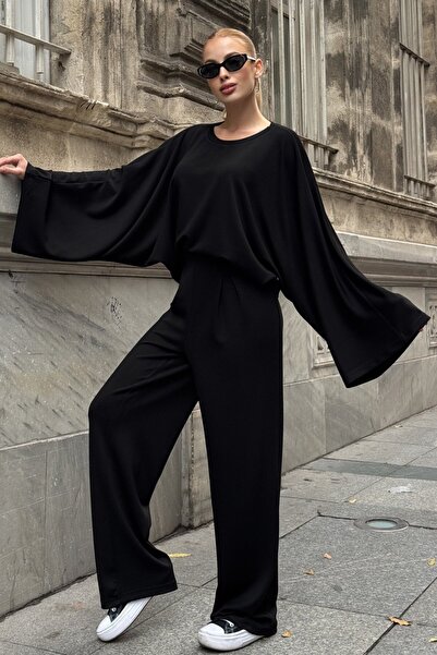 VAGGON Oversized Double Set with Wide Sleeve Detail