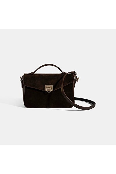 Desa Women's Bitter Brown Shoulder Strap Handbag