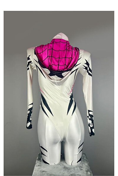 Köstebek Spider Woman Retro Snap-On Women's Bodysuit
