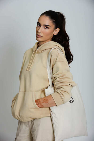 Tedra Shop Women's Sand Zen Hoodie