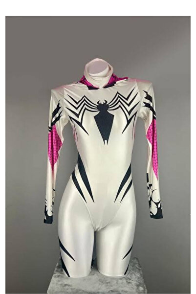 Köstebek Spider Woman Retro Snap-On Women's Bodysuit