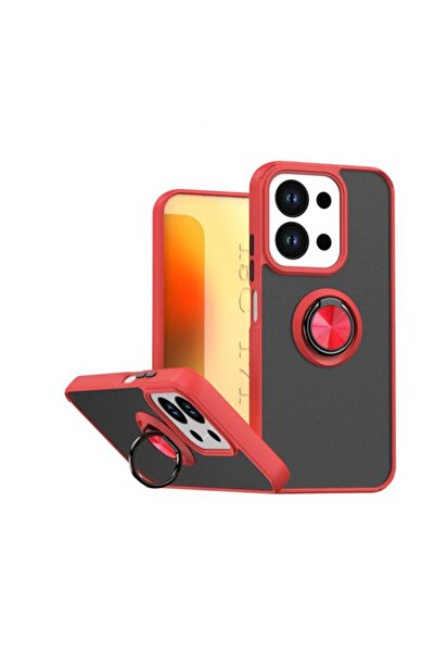 Apsuwa حافظة هاتف شاومي ريدمي 15C بتصميم مونتريال مع حامل وظهر ضبابي