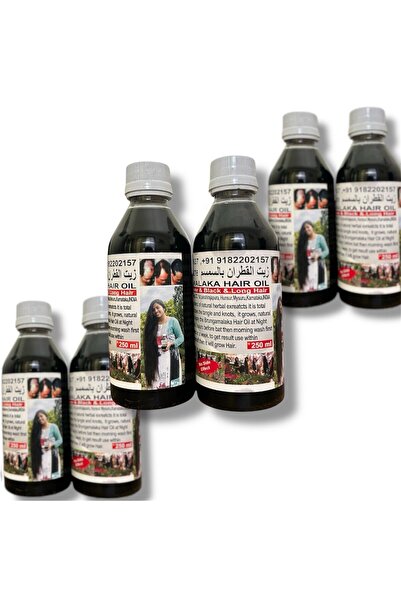 Oil زيت القطران بالسمسم للشعر 250مل 6قطع