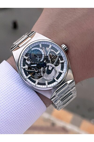 Daniel Klein Automatic and Manual Winding Moonlight and Sun Dial 3 Atm Men's Wristwatch Fdk.14269.K1