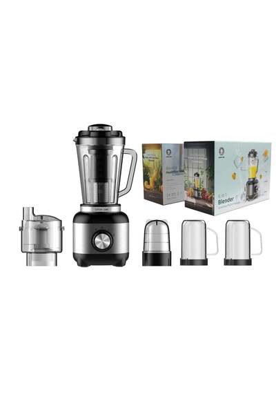 Green Lion خلاط 6 في 1 - فضي