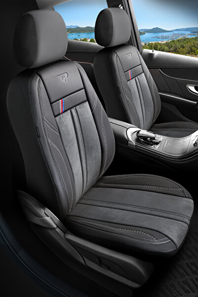 Panda Kılıf Panda Austin Series Velor Cloth Car Seat Cover - Full Set