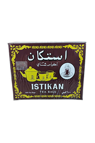 İSTİKAN أكياس شاي 1 عبوة تحتوي على 100 قطعة من شاي السالما