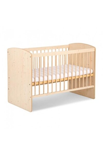 Klups Wooden children's bed KAROLINA II Natur, 120 x 60 cm