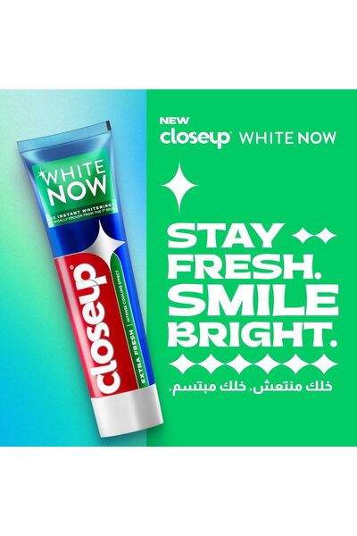 Closeup White Now Toothpaste, Extra Fresh, 75ml