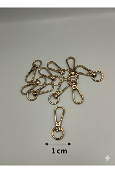 Zeyora Cârlig pentru arc, inel pentru chei (10 bucăți de 1 cm), accesoriu pen...