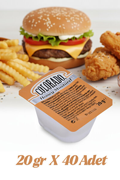 Colorado Ballı Hardallı Sos Küvet 20 gr 40 Adet