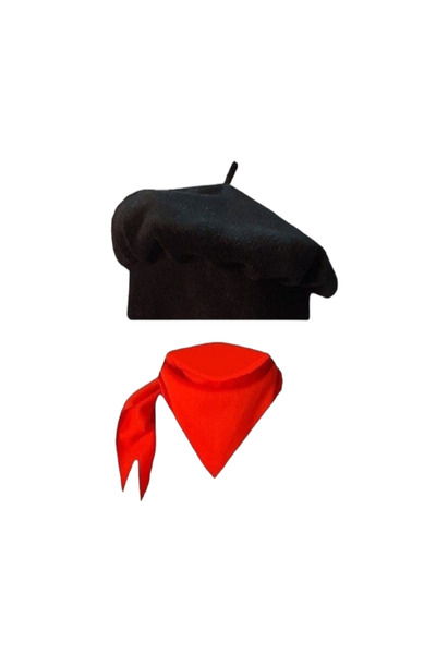 KOSTÜMCE Καπέλο και μαντήλι ζωγράφου για ενήλικες